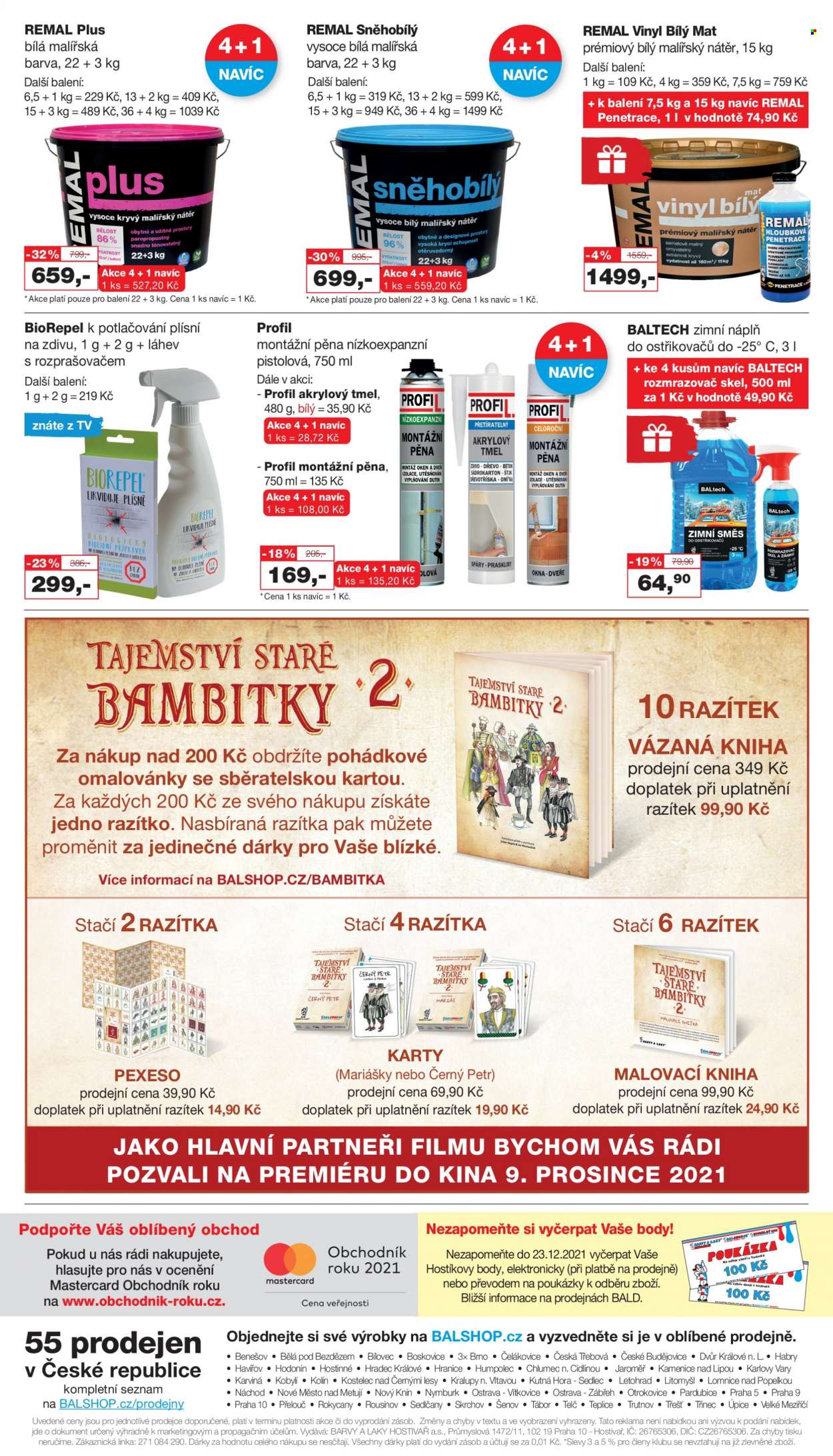 Leták Barvy a laky drogerie - 30.11.2021 - 22.12.2021. Strana 8