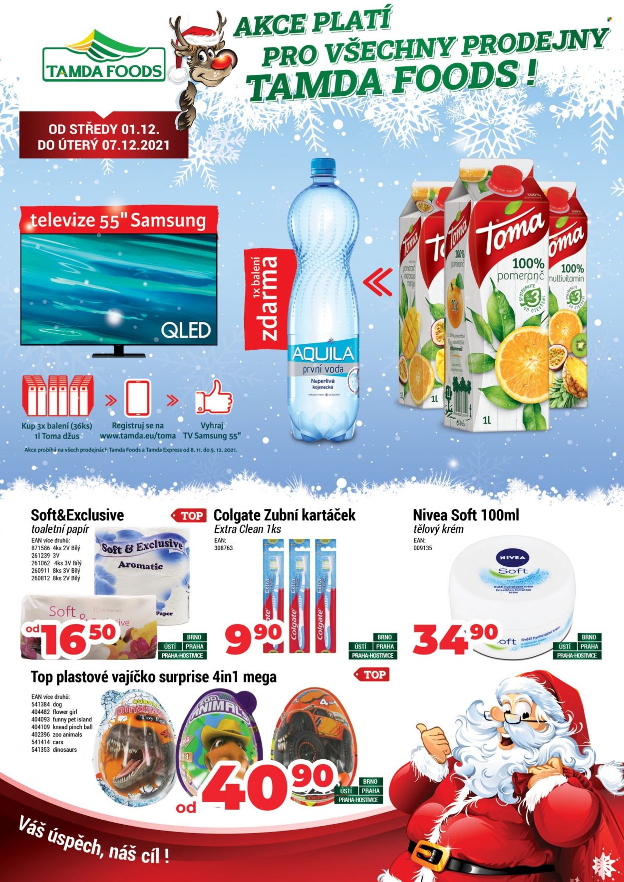 Leták Tamda Foods - 1.12.2021 - 7.12.2021. Strana 1