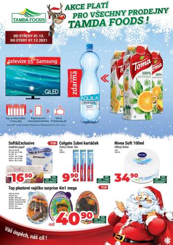 Leták Tamda Foods
