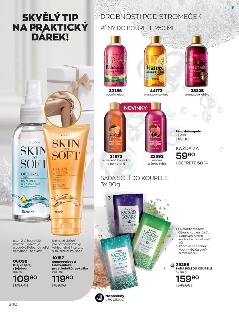 Leták AVON - 1.12.2021 - 31.12.2021. Strana 242
