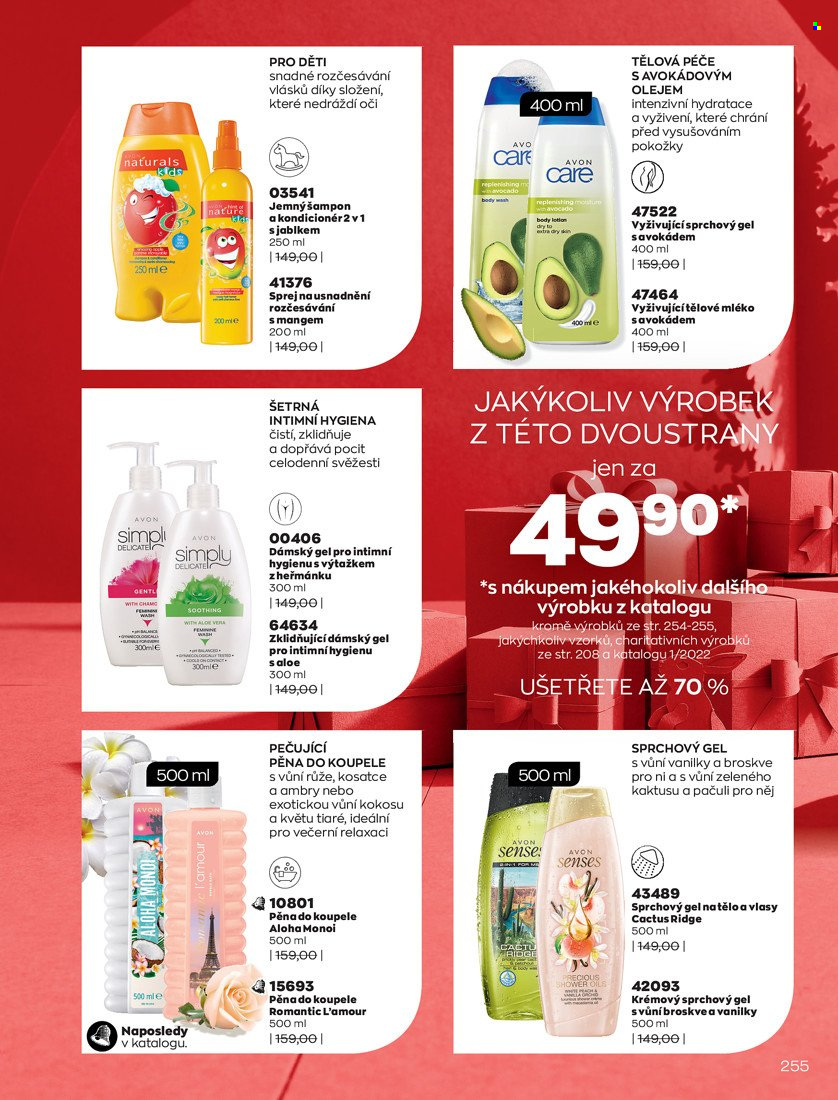 Leták AVON - 1.12.2021 - 31.12.2021. Strana 257