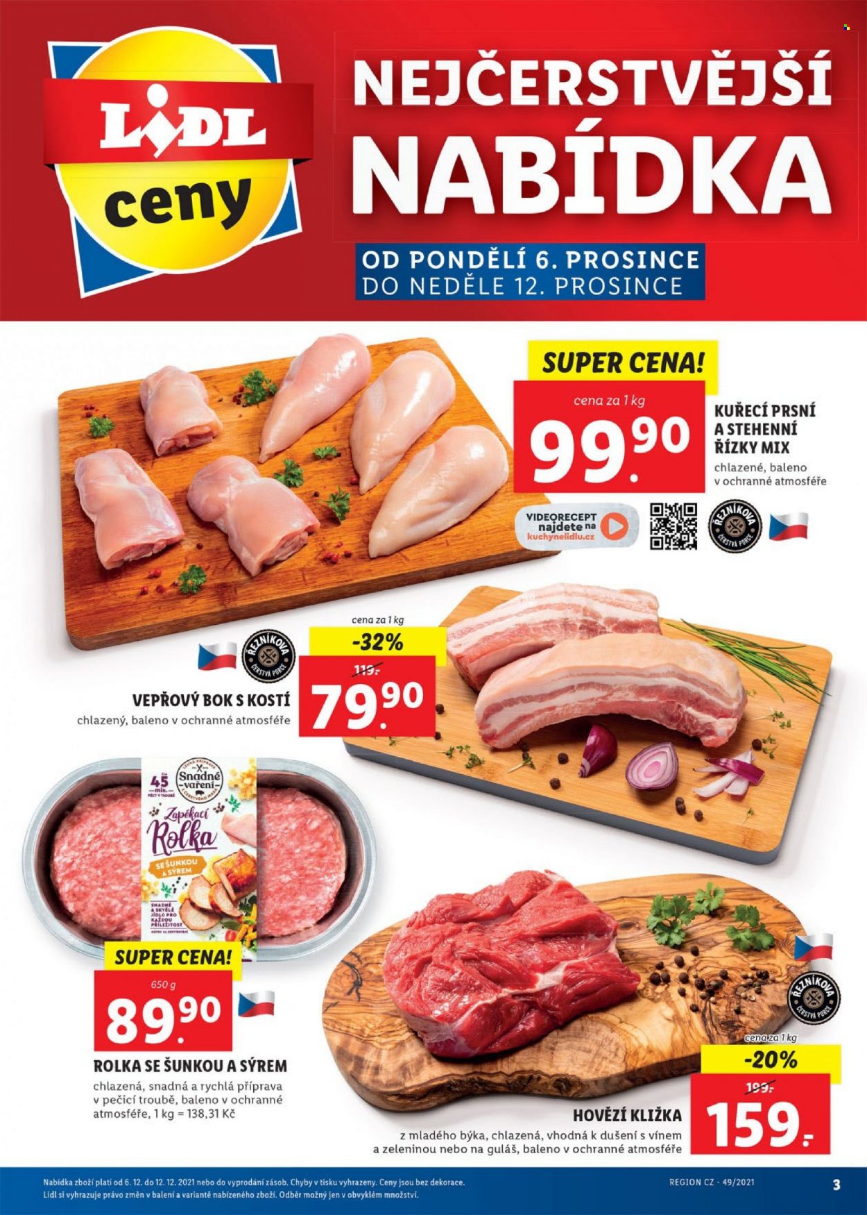 Leták Lidl - 6.12.2021 - 12.12.2021. Strana 3
