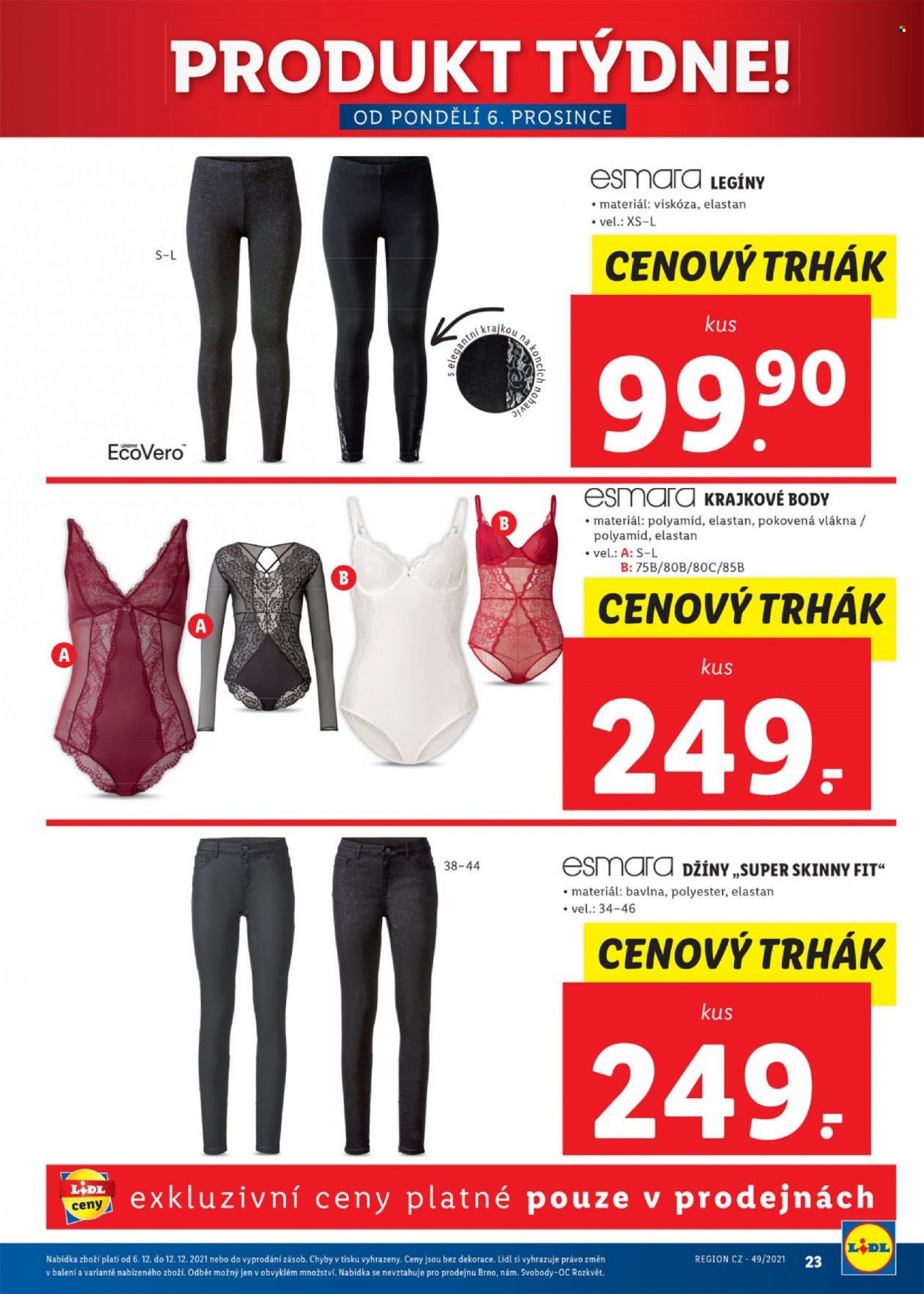 Leták Lidl - 6.12.2021 - 12.12.2021. Strana 23