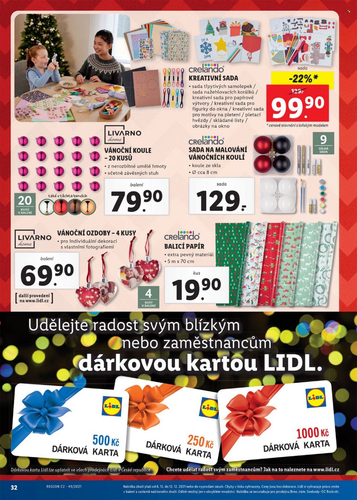 Leták Lidl - 6.12.2021 - 12.12.2021. Strana 32