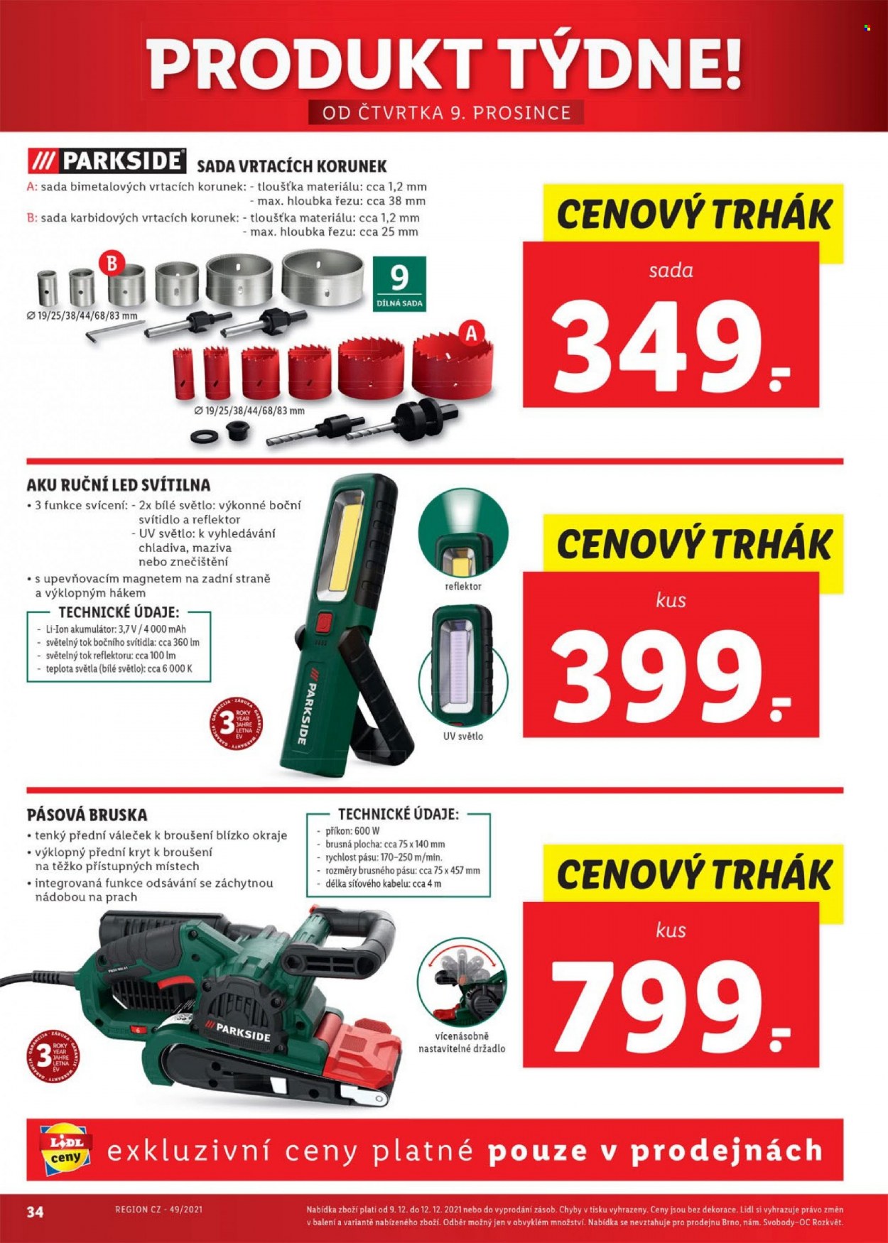 Leták Lidl - 6.12.2021 - 12.12.2021. Strana 34