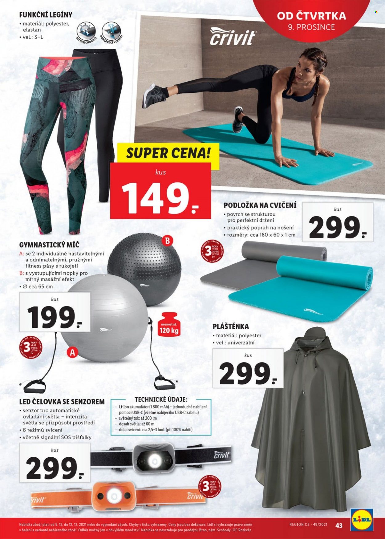 Leták Lidl - 6.12.2021 - 12.12.2021. Strana 43