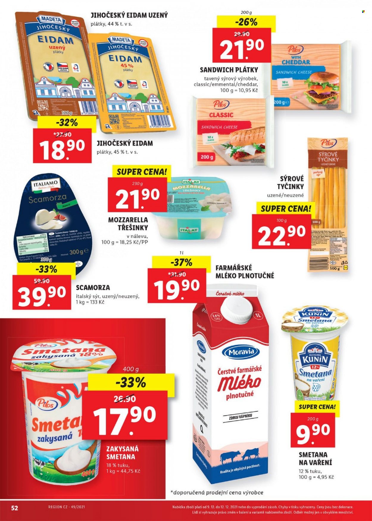 Leták Lidl - 6.12.2021 - 12.12.2021. Strana 52
