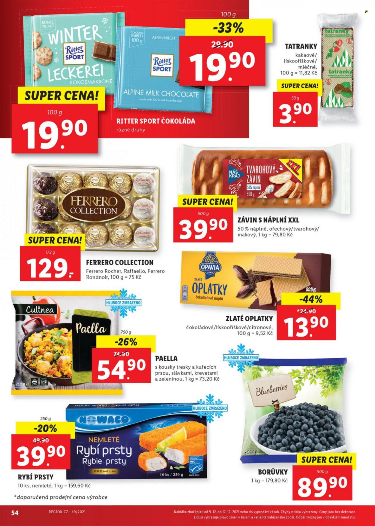 Leták Lidl - 6.12.2021 - 12.12.2021. Strana 54