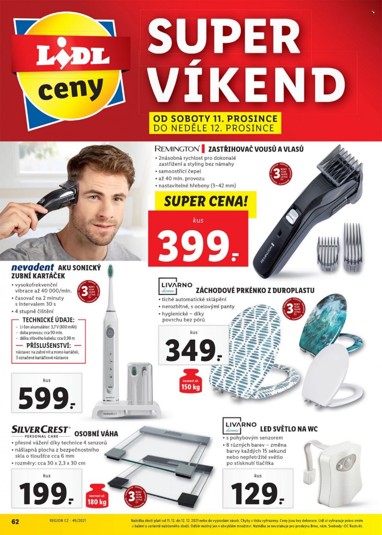Leták Lidl - 6.12.2021 - 12.12.2021. Strana 62