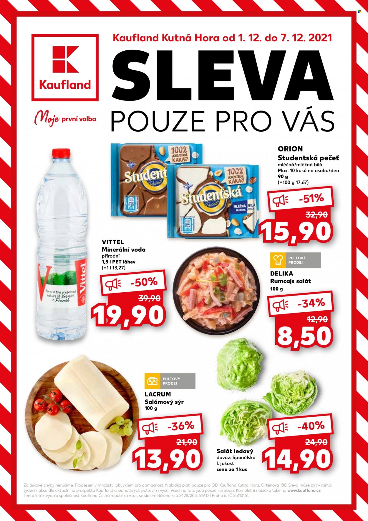 Leták Kaufland - 1.12.2021 - 7.12.2021. Strana 1