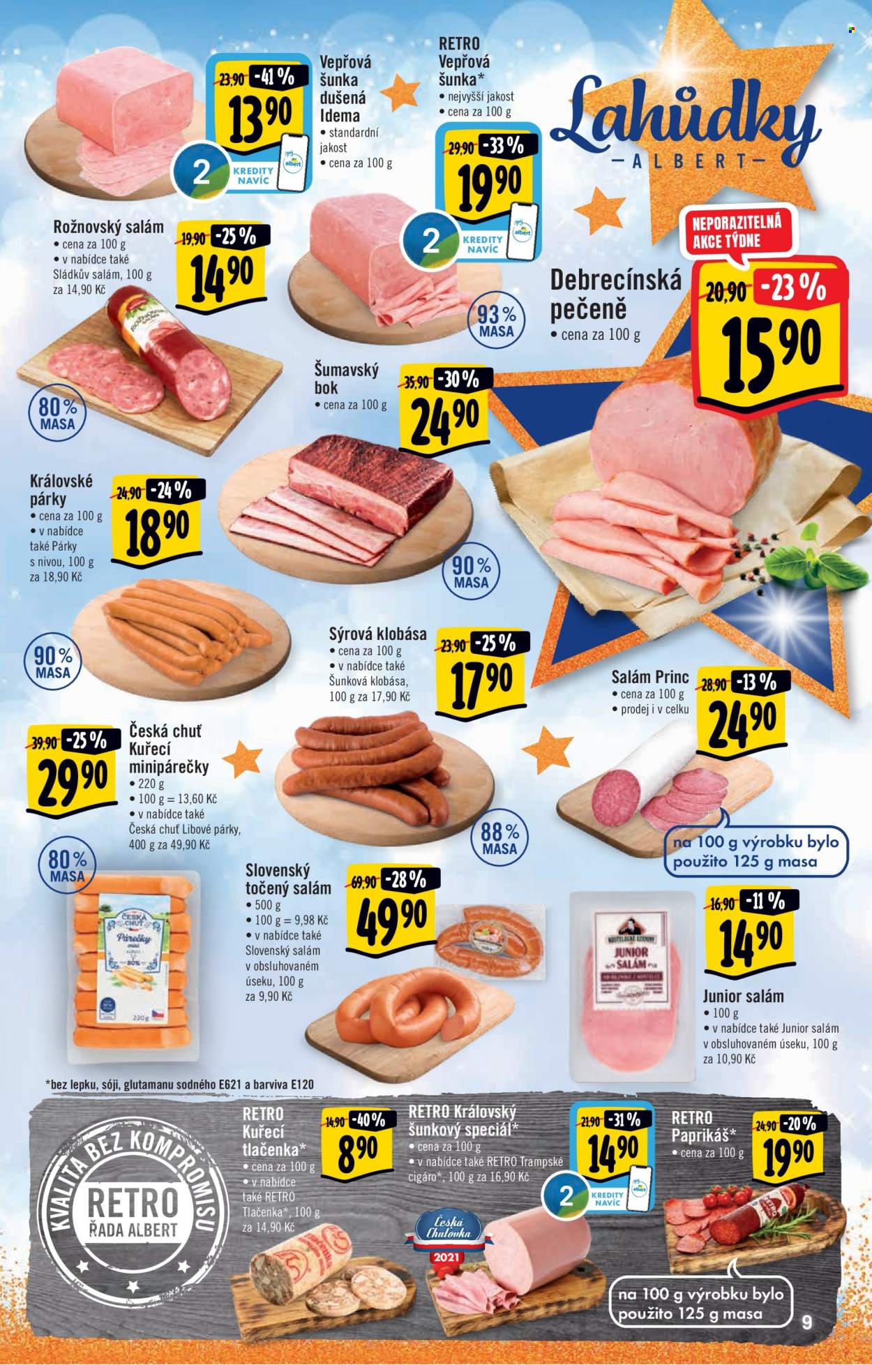 Leták Albert Hypermarket - 8.12.2021 - 14.12.2021. Strana 9