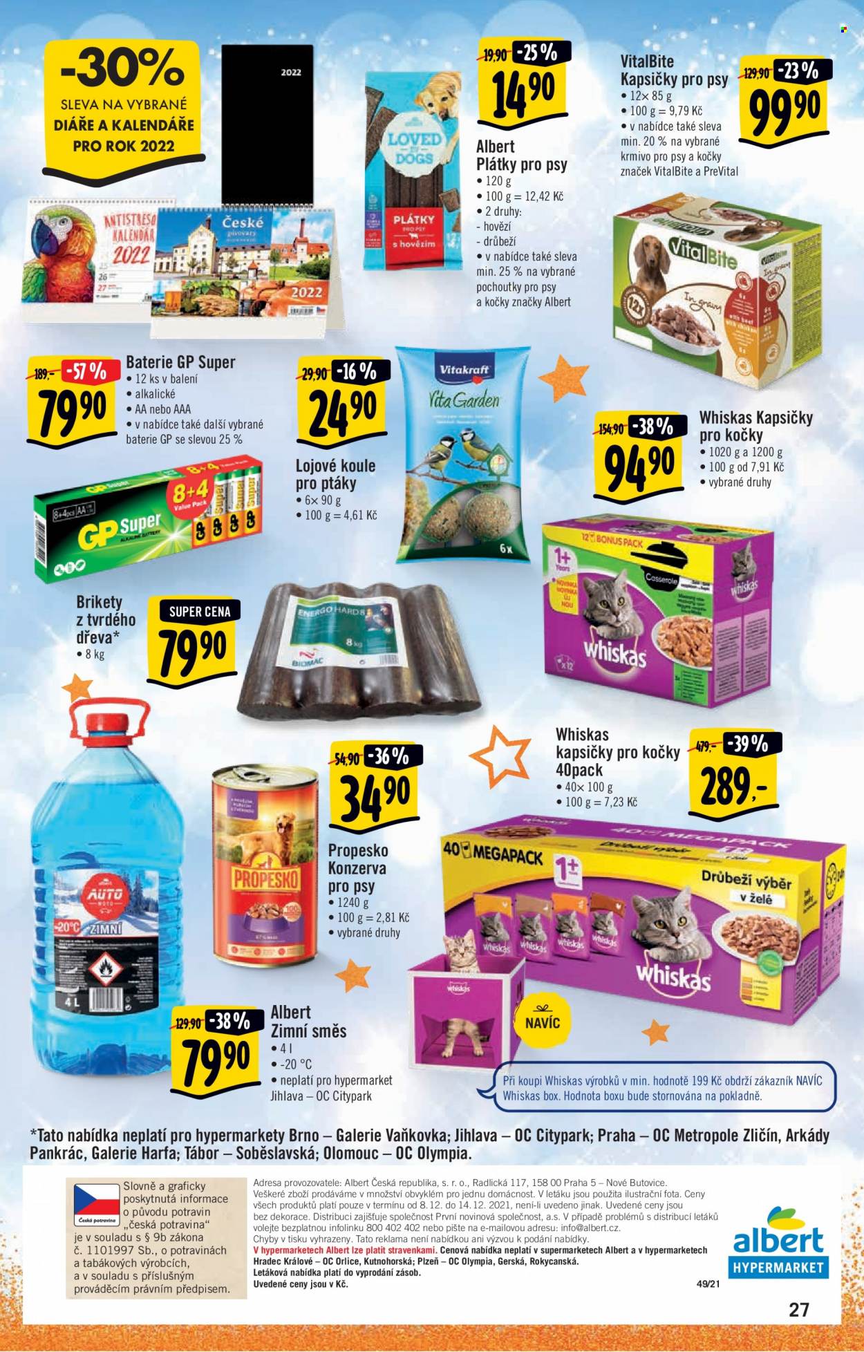 Leták Albert Hypermarket - 8.12.2021 - 14.12.2021. Strana 27