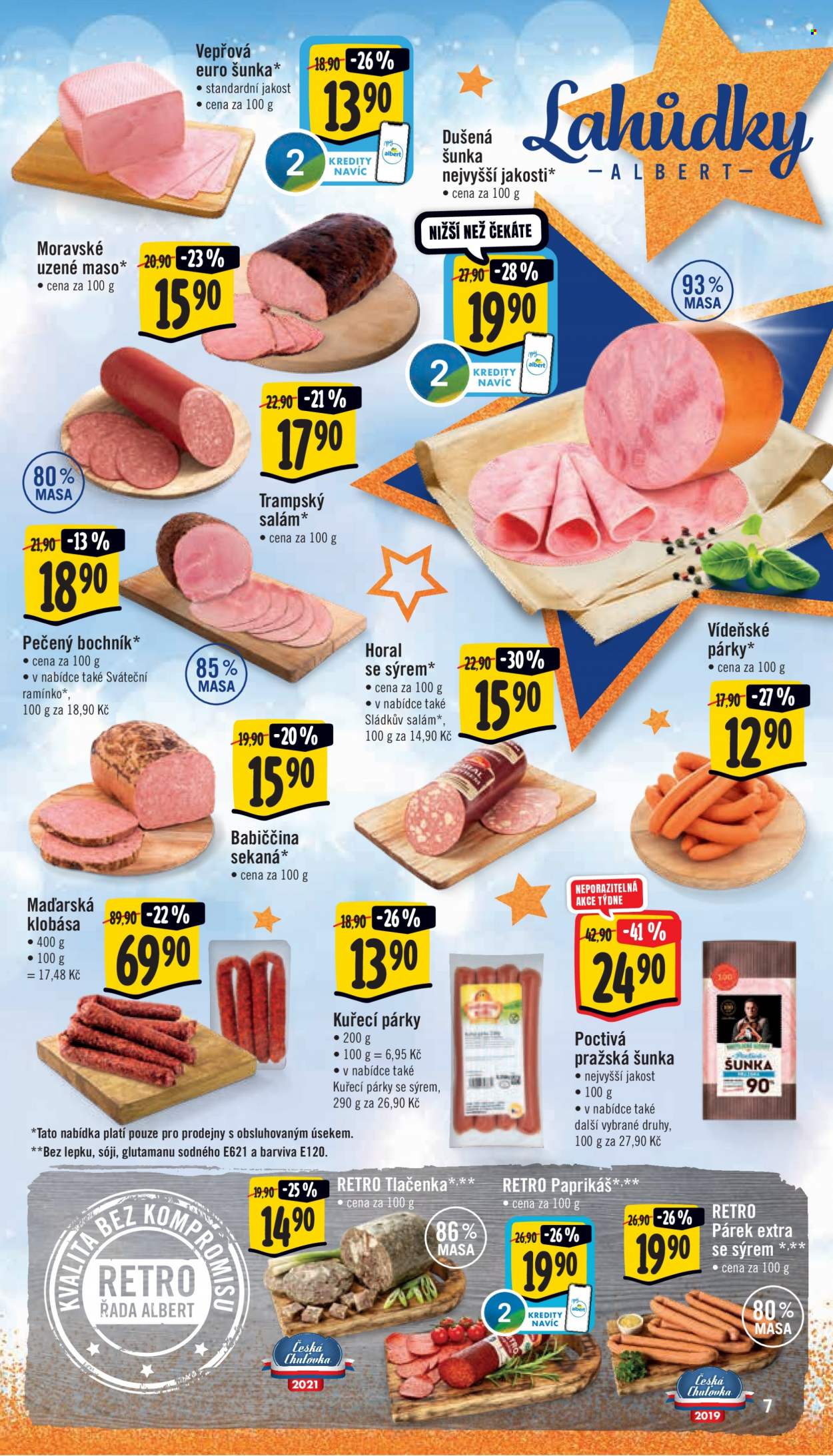 Leták Albert Supermarket - 8.12.2021 - 14.12.2021. Strana 7