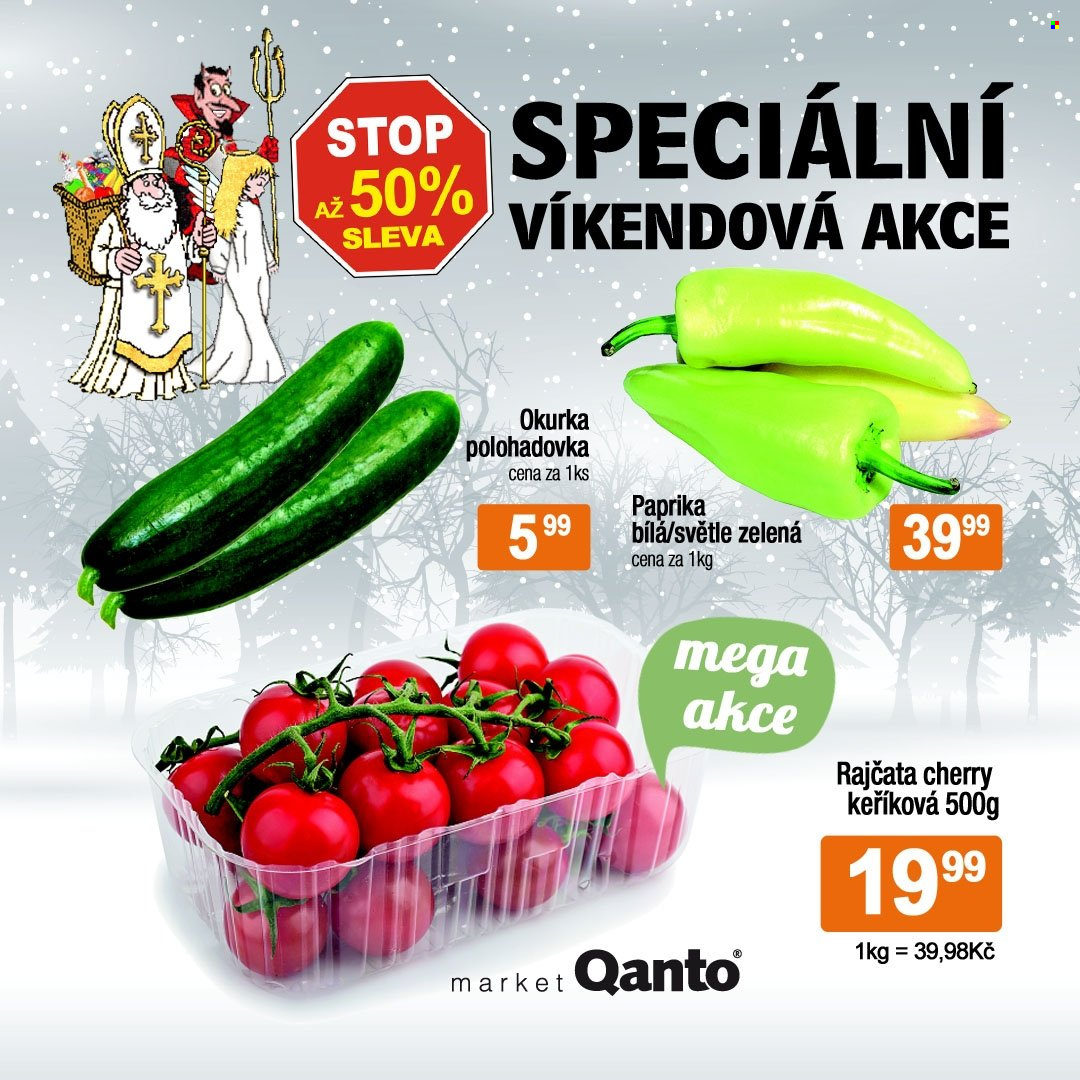 Leták Qanto market - 3.12.2021 - 5.12.2021. Strana 1
