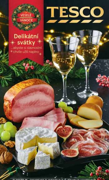 Leták TESCO - 6.12.2021 - 31.12.2021.