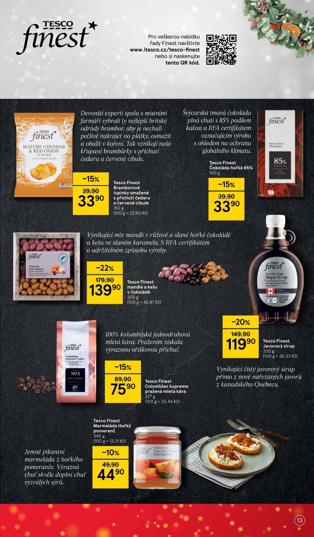 Leták TESCO - 6.12.2021 - 31.12.2021. Strana 13
