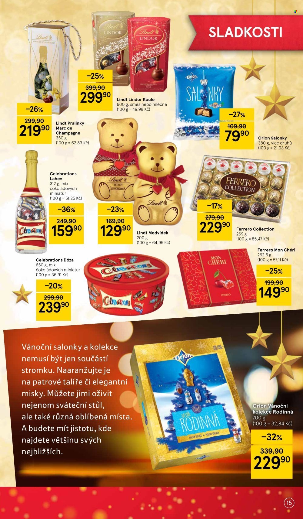 Leták TESCO - 6.12.2021 - 31.12.2021. Strana 15