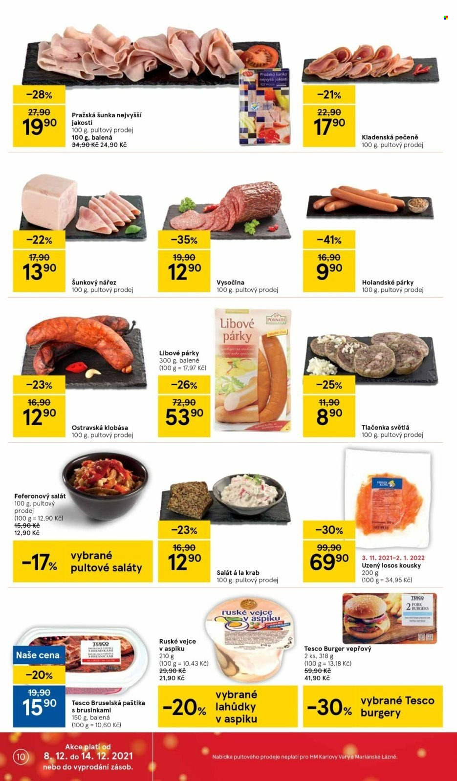 Leták TESCO - 8.12.2021 - 14.12.2021. Strana 10