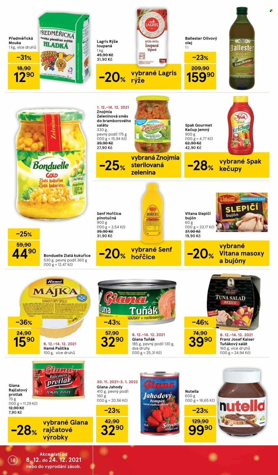 Leták TESCO - 8.12.2021 - 14.12.2021. Strana 14