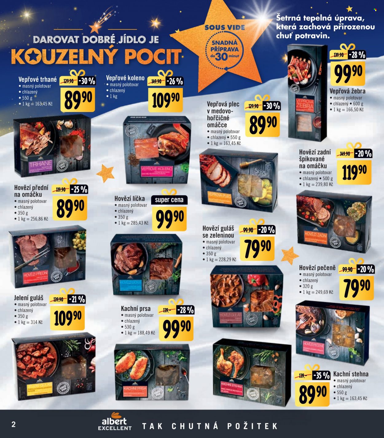 Leták Albert Hypermarket - 8.12.2021 - 2.1.2022. Strana 2