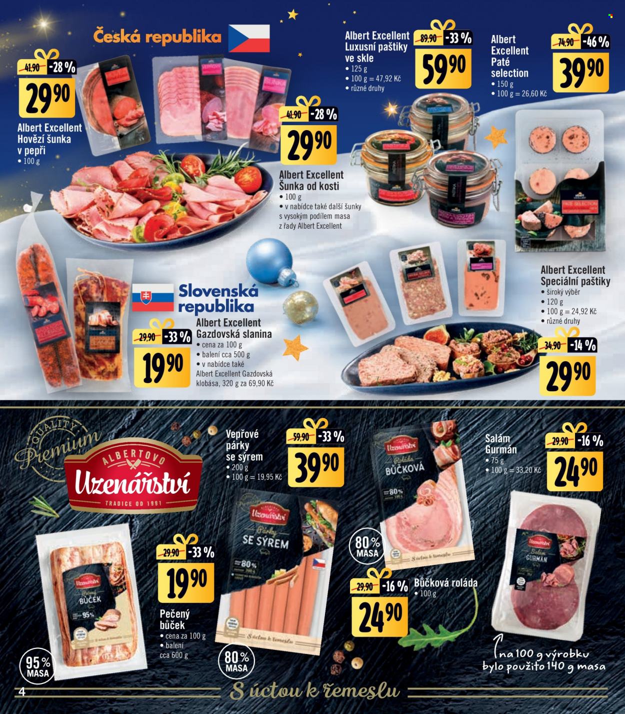 Leták Albert Hypermarket - 8.12.2021 - 2.1.2022. Strana 4