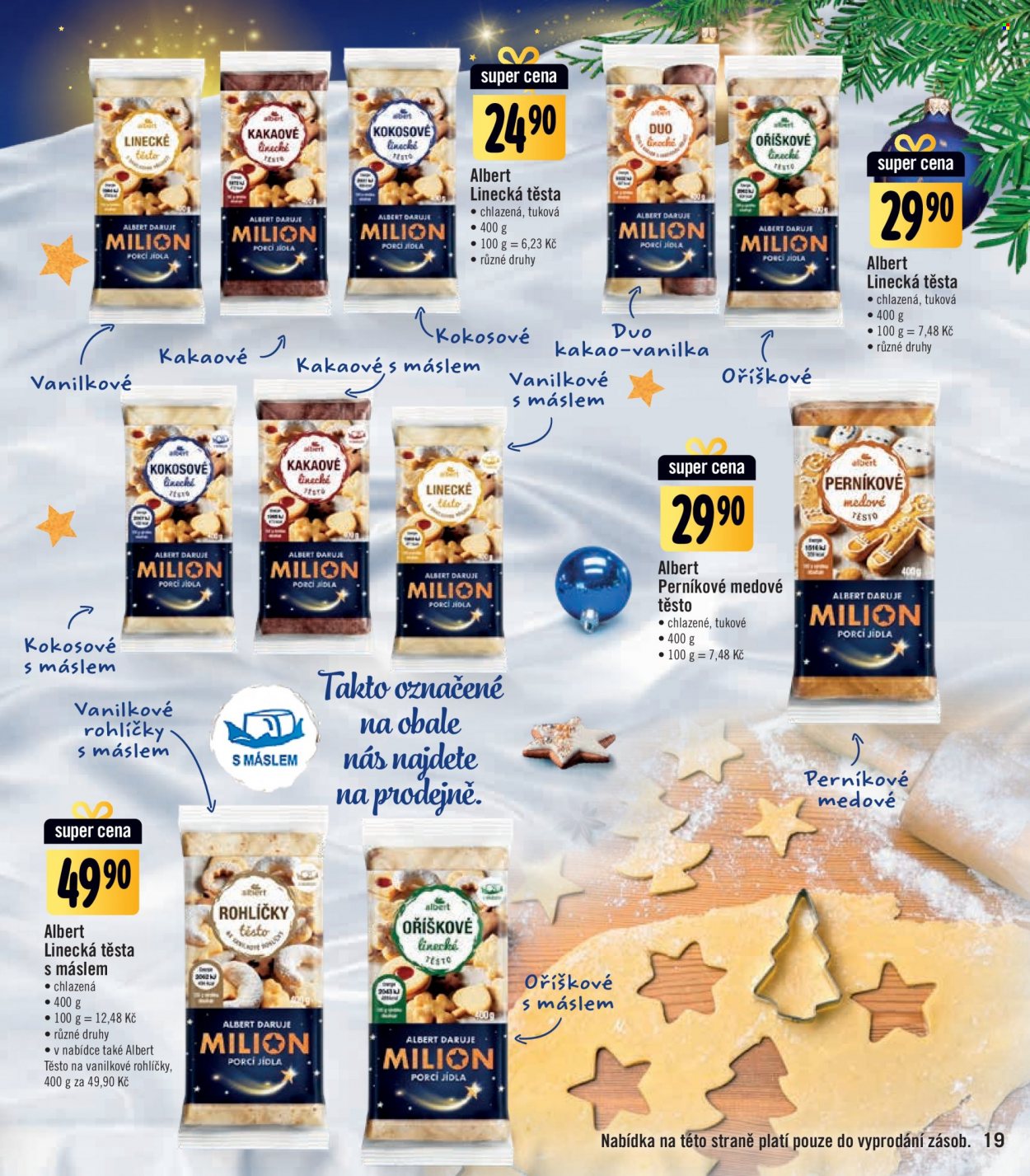Leták Albert Hypermarket - 8.12.2021 - 2.1.2022. Strana 19