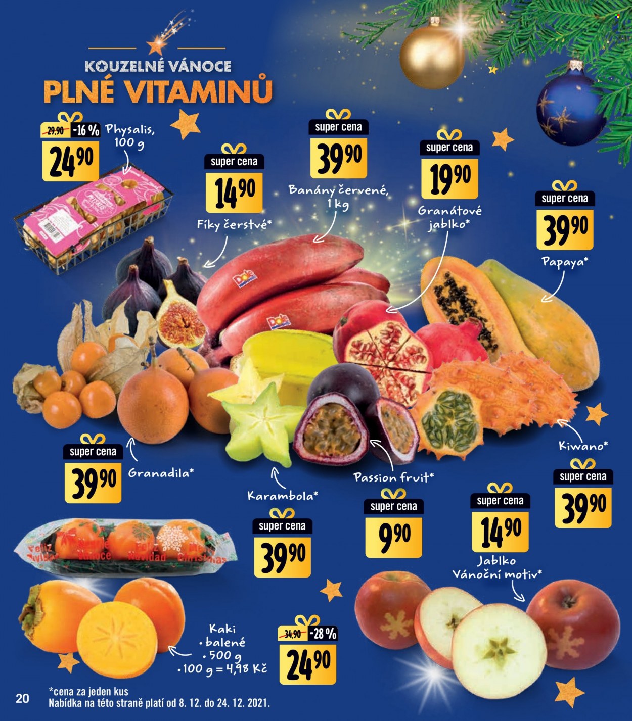 Leták Albert Hypermarket - 8.12.2021 - 2.1.2022. Strana 20