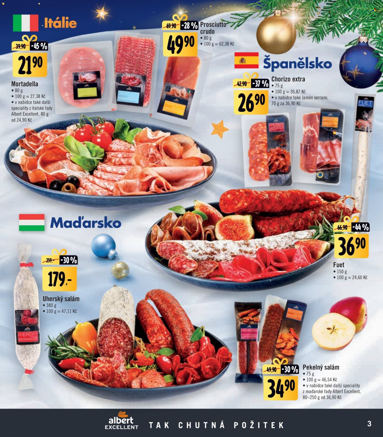 Leták Albert Supermarket - 8.12.2021 - 2.1.2022. Strana 3