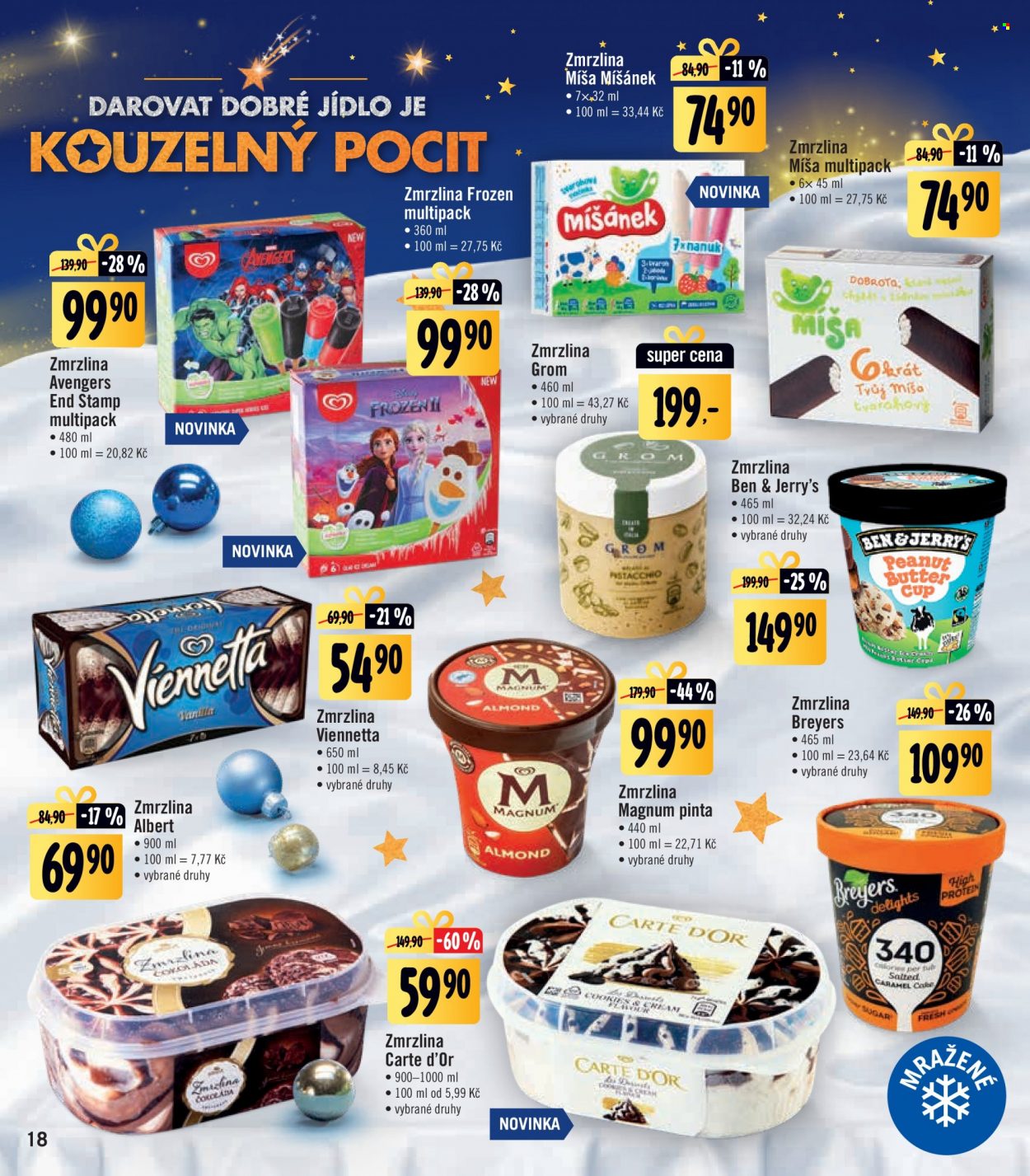 Leták Albert Supermarket - 8.12.2021 - 2.1.2022. Strana 18