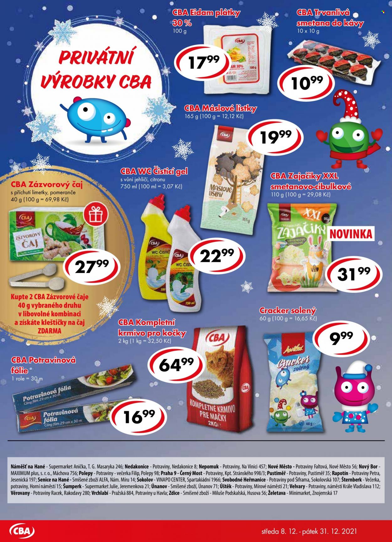 Leták CBA potraviny - 8.12.2021 - 31.12.2021. Strana 7