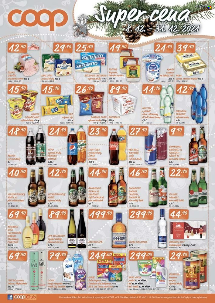 Leták coop TUTY - 8.12.2021 - 31.12.2021. Strana 12