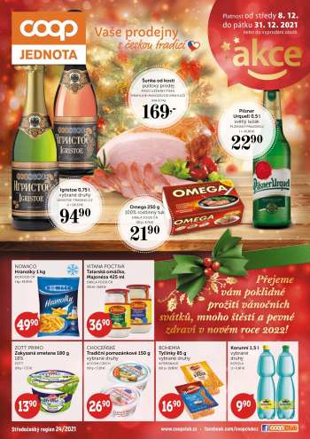 Leták coop JEDNOTA