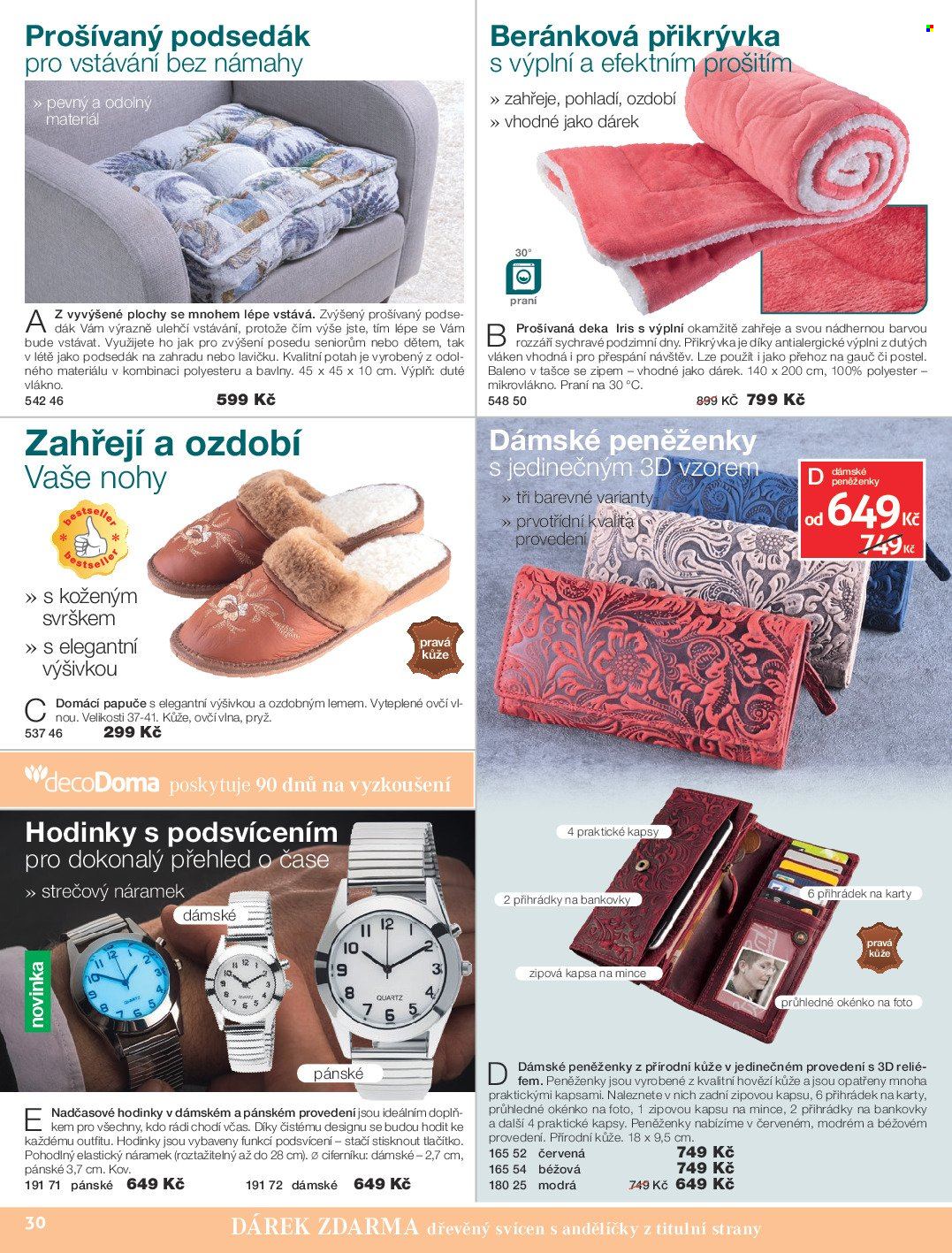 Leták decoDoma. Strana 28