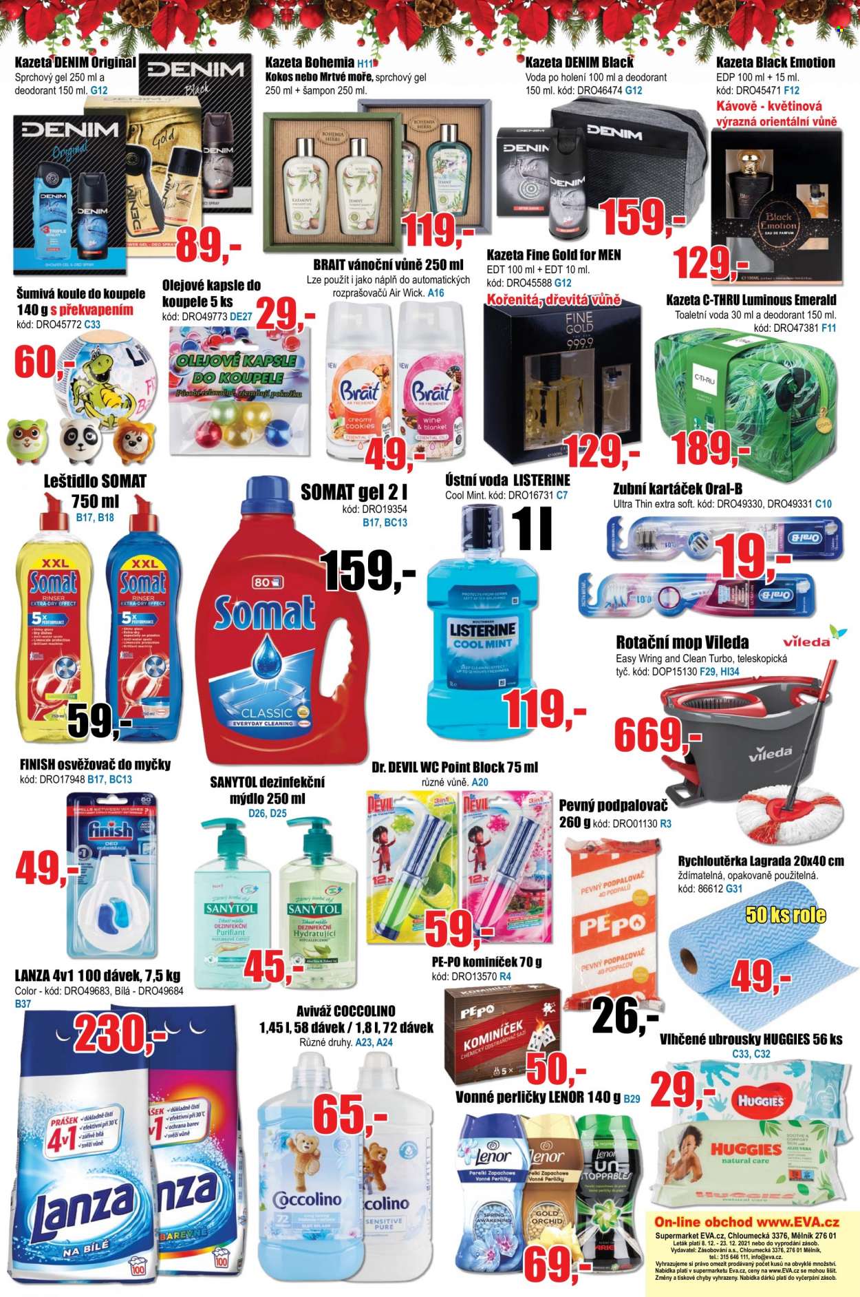Leták EVA supermarket - 8.12.2021 - 23.12.2021. Strana 6