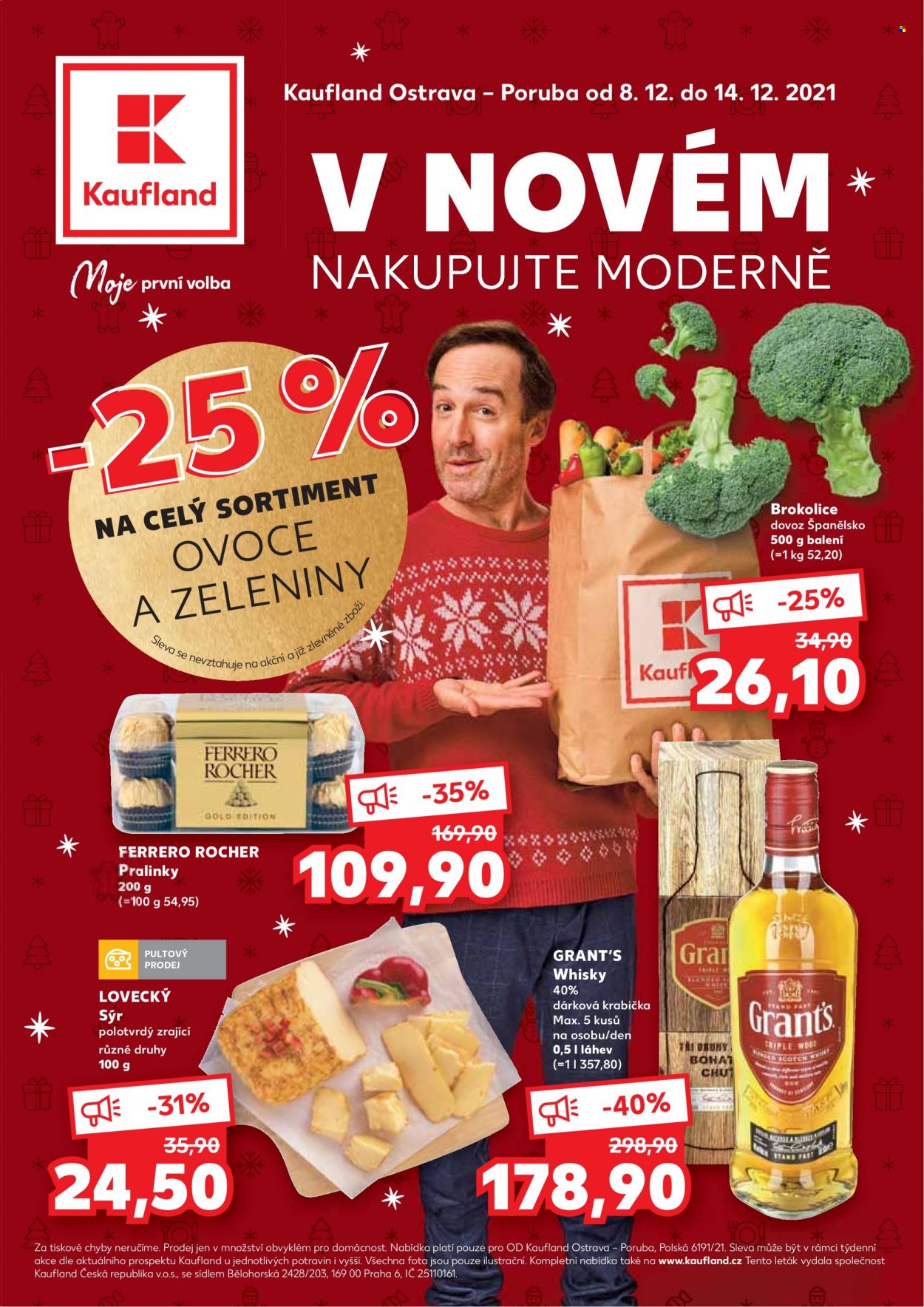 Leták Kaufland - 8.12.2021 - 14.12.2021. Strana 1