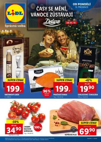 Leták Lidl - 13.12.2021 - 19.12.2021.