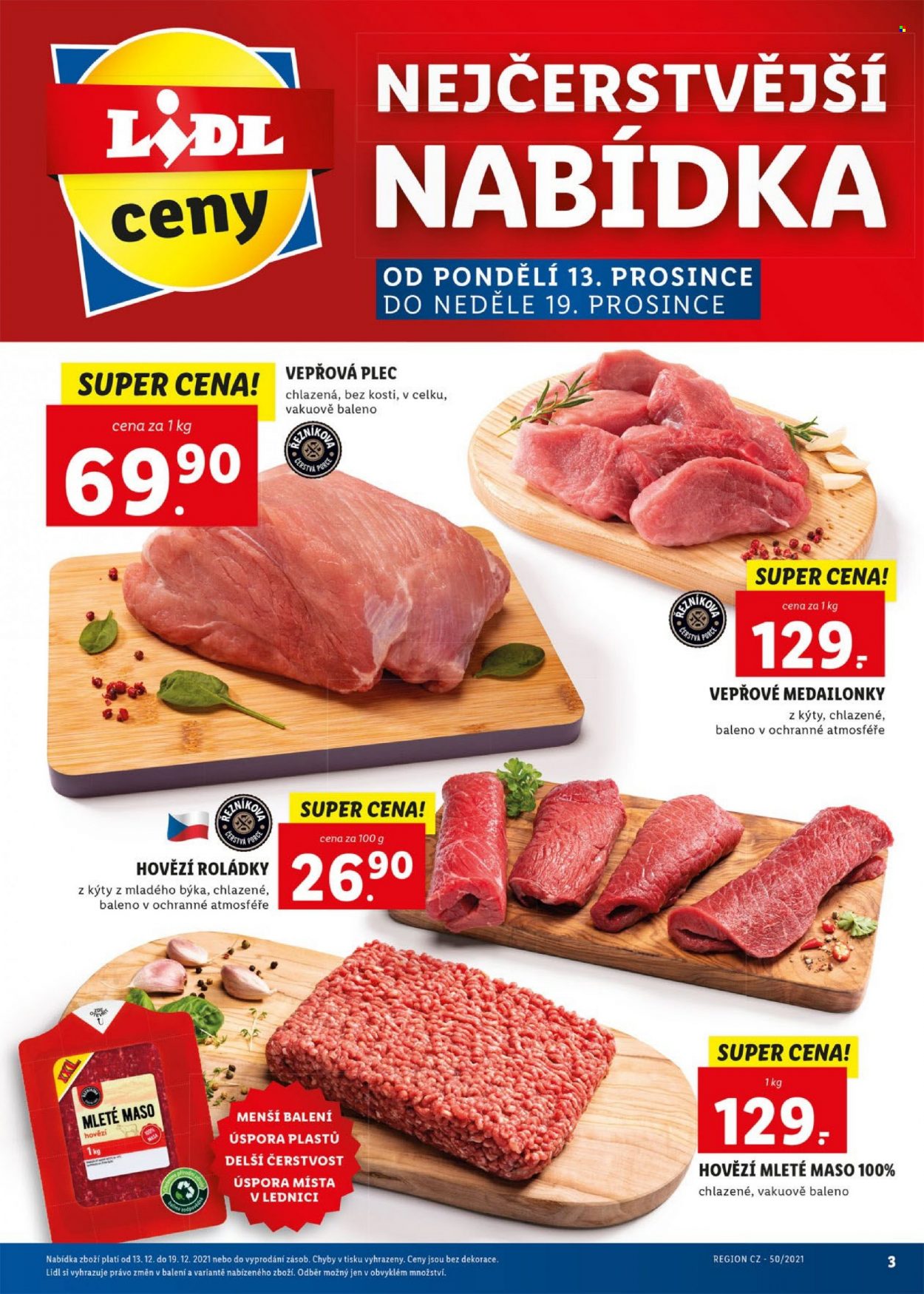 Leták Lidl - 13.12.2021 - 19.12.2021. Strana 3