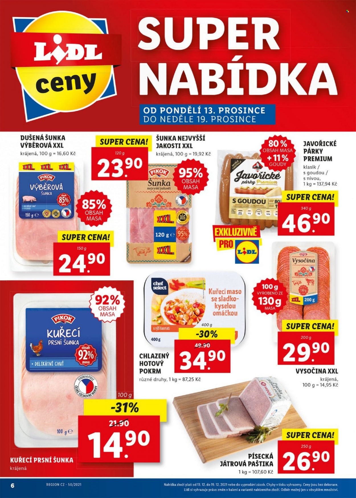 Leták Lidl - 13.12.2021 - 19.12.2021. Strana 6