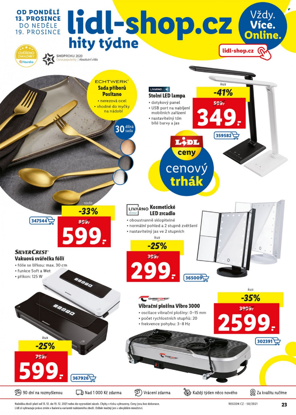 Leták Lidl - 13.12.2021 - 19.12.2021. Strana 23