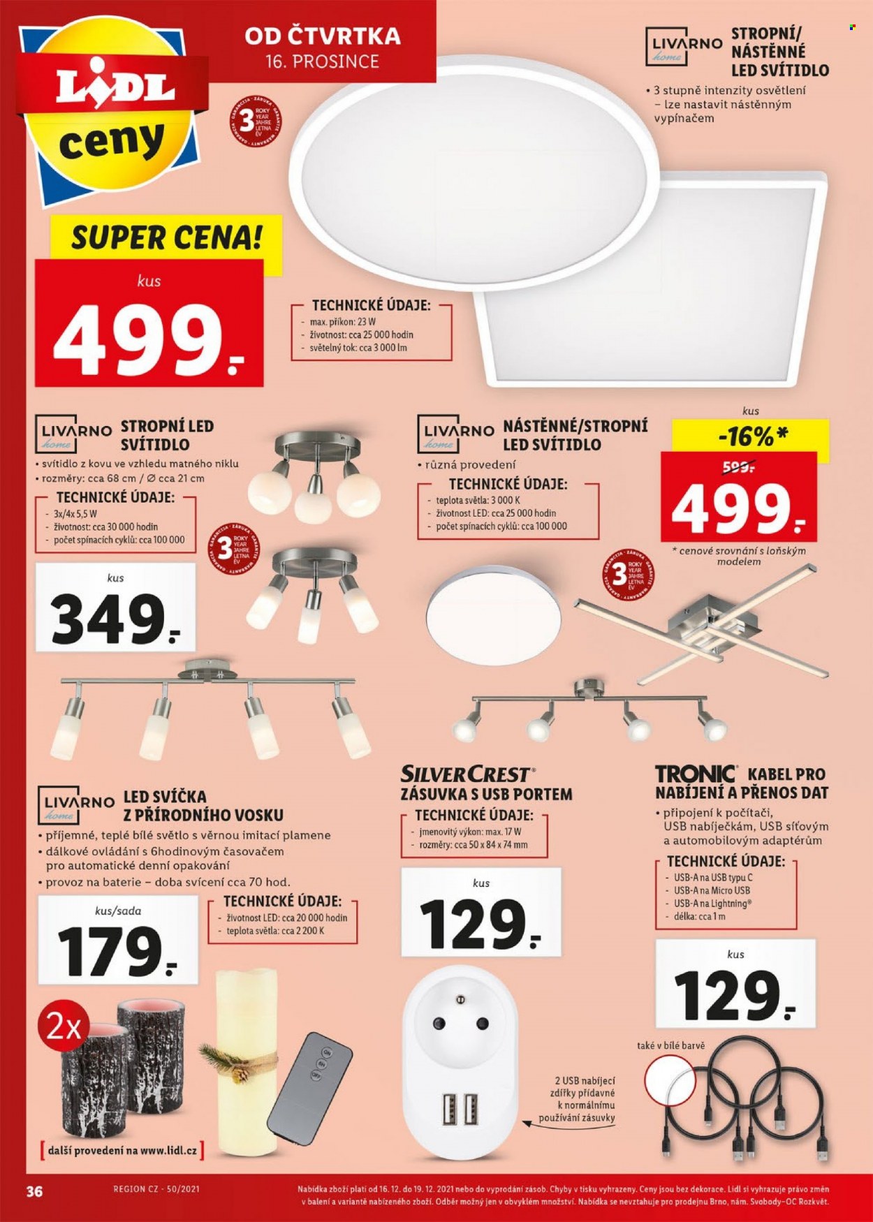 Leták Lidl - 13.12.2021 - 19.12.2021. Strana 36