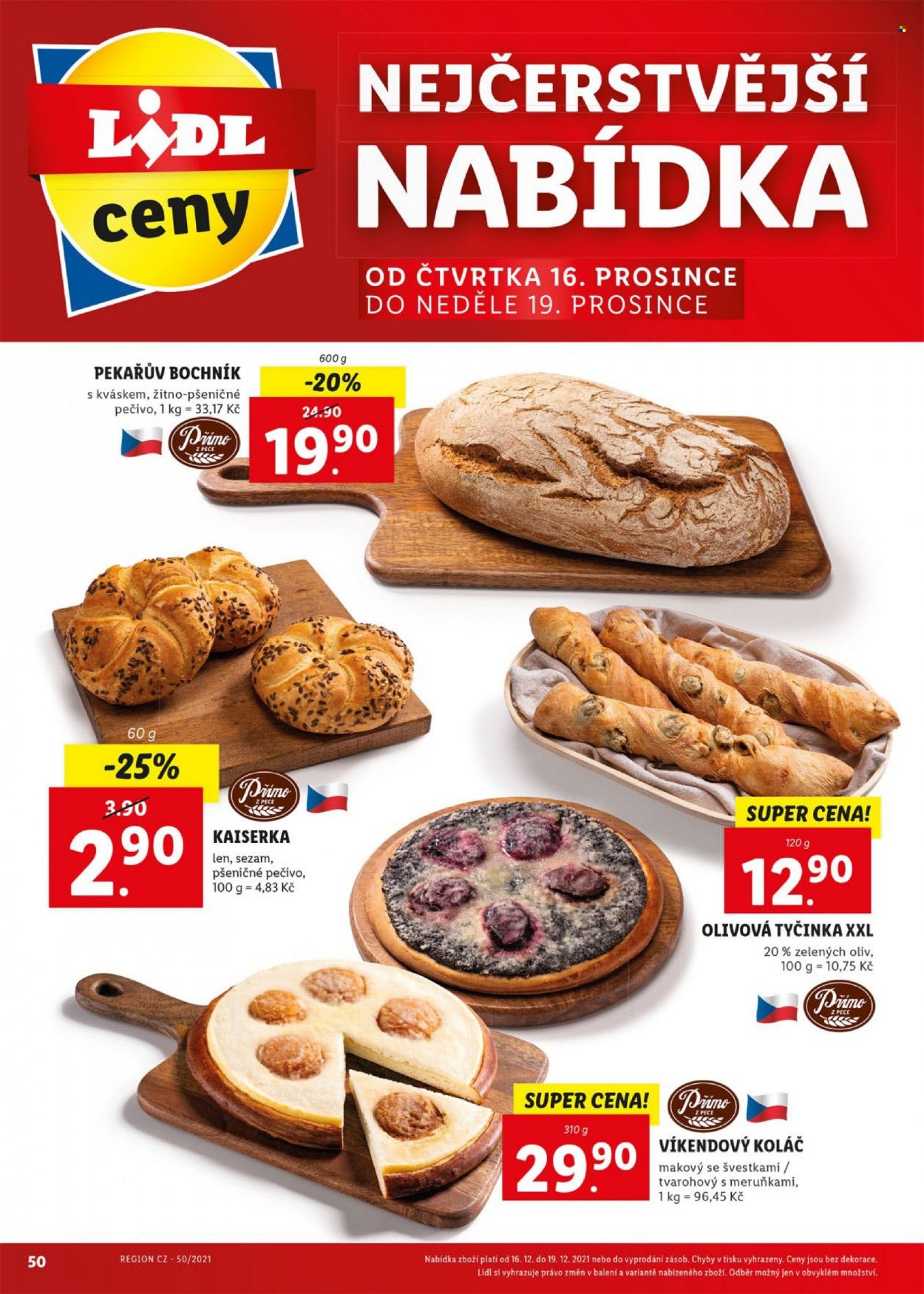 Leták Lidl - 13.12.2021 - 19.12.2021. Strana 50