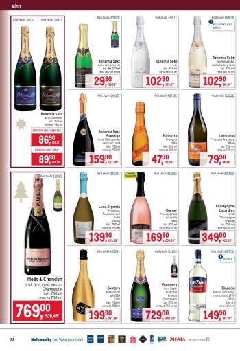 thumbnail - Bohemia Sekt demi sec, brut, ice bal.: 6× 200 ml cena za 200 ml od