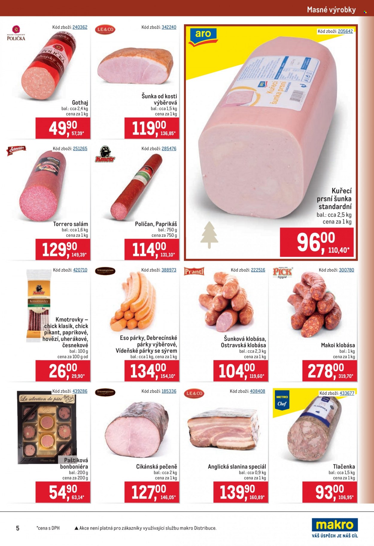 Leták MAKRO - 15.12.2021 - 4.1.2022. Strana 5