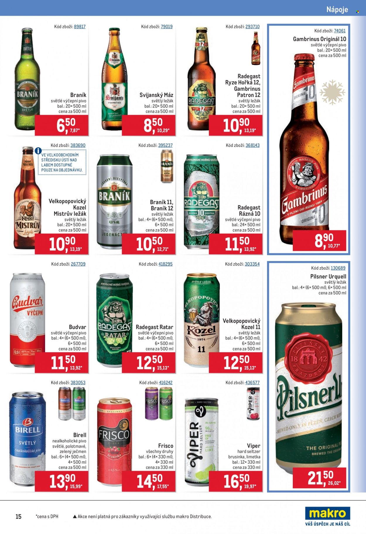 Leták MAKRO - 15.12.2021 - 4.1.2022. Strana 15