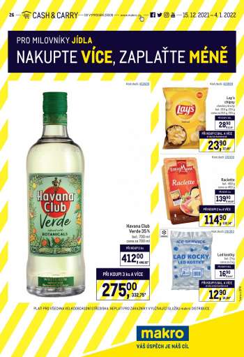 Leták MAKRO - 15.12.2021 - 4.1.2022.