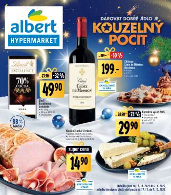 Leták Albert Hypermarket - 17.11.2021 - 2.12.2021.