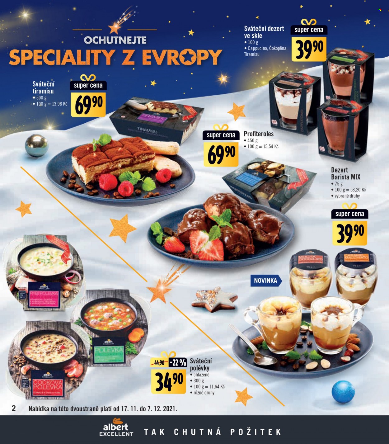 Leták Albert Hypermarket - 17.11.2021 - 2.1.2022. Strana 2