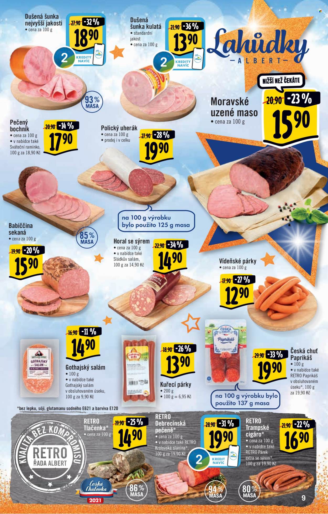 Leták Albert Hypermarket - 15.12.2021 - 19.12.2021. Strana 9