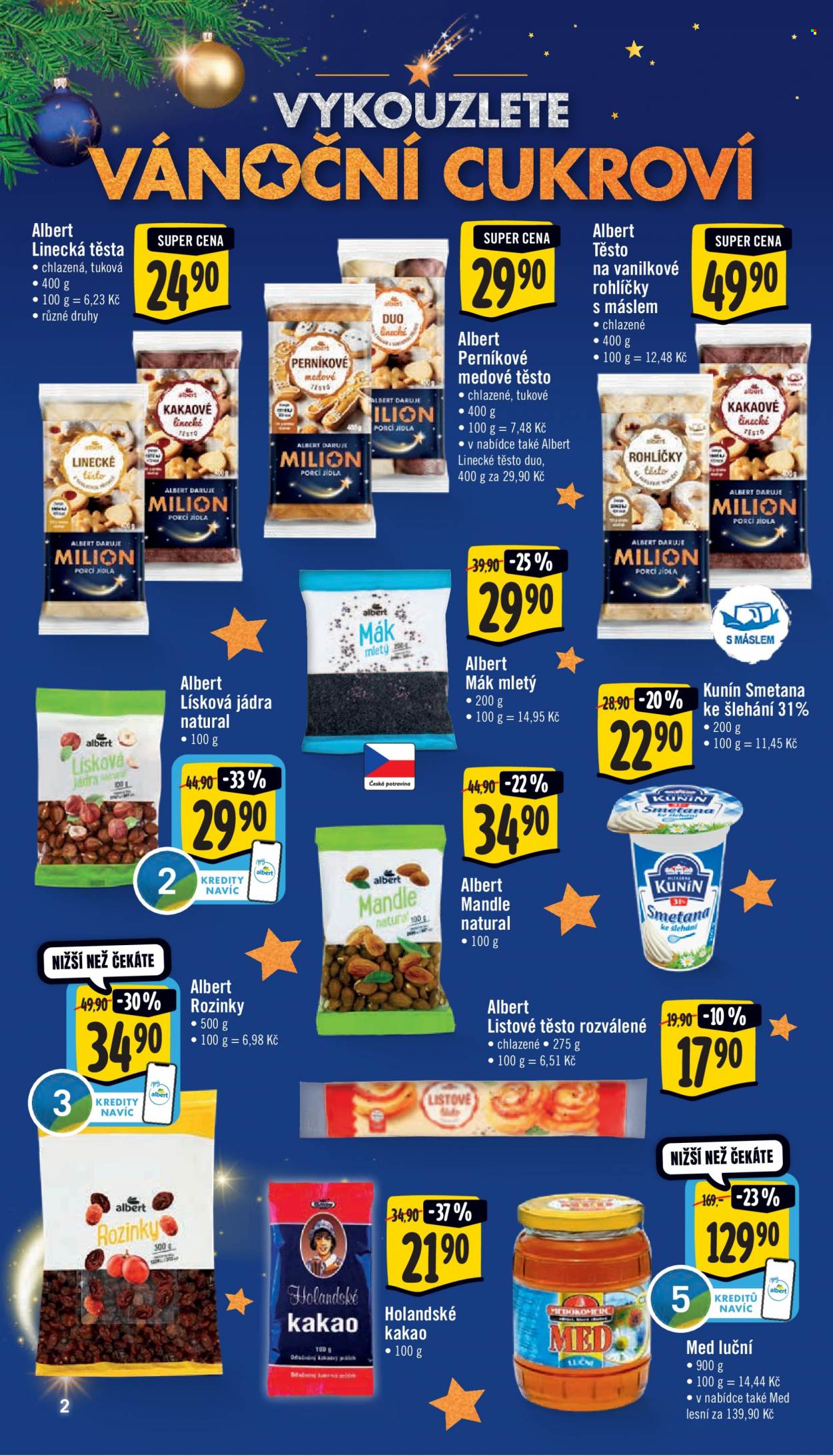 Leták Albert Supermarket - 15.12.2021 - 19.12.2021. Strana 2