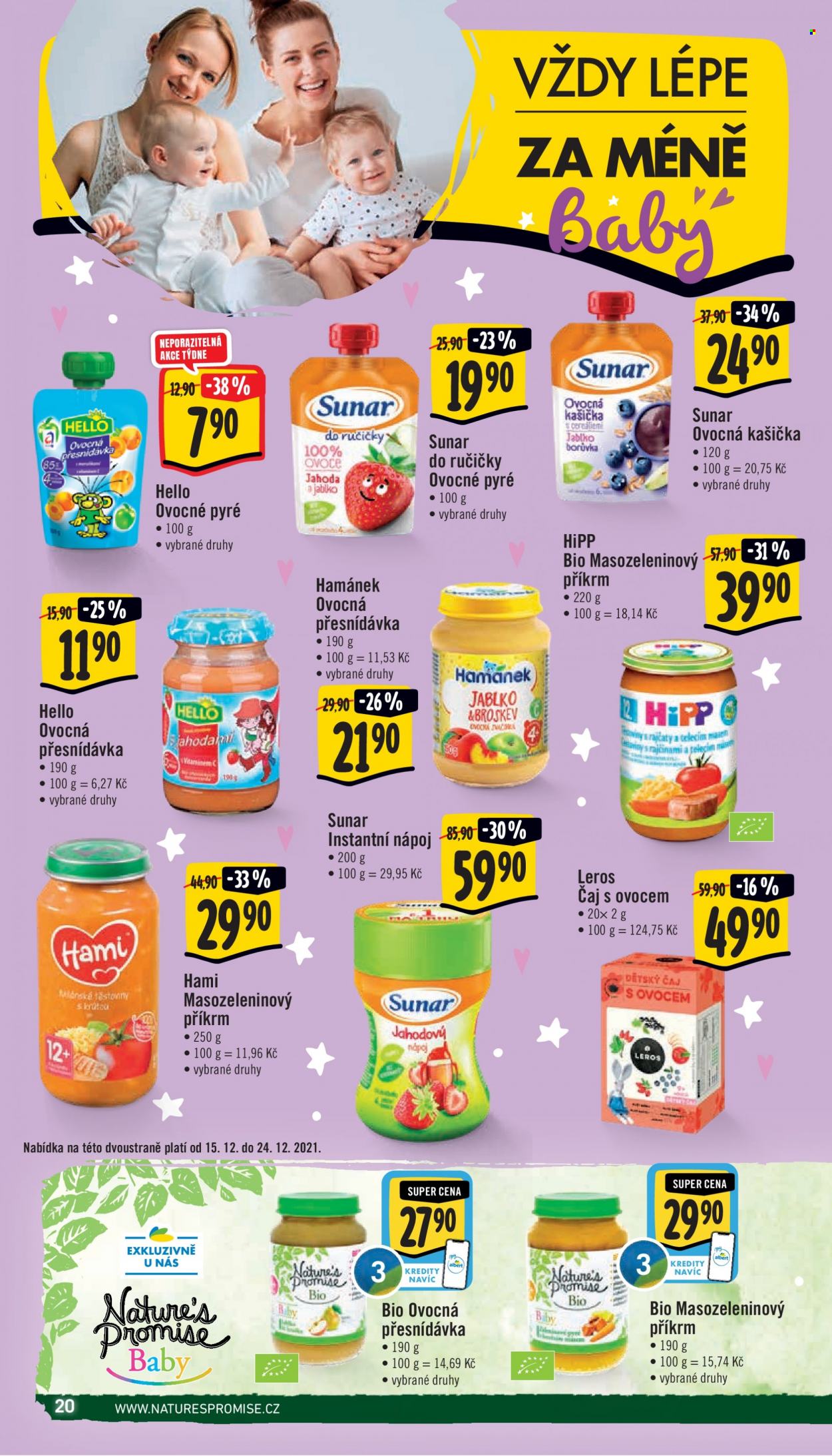 Leták Albert Supermarket - 15.12.2021 - 19.12.2021. Strana 20